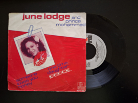 June Lodge and prince Mohammed met Someone loves you honey 1982 Single nr S20232704