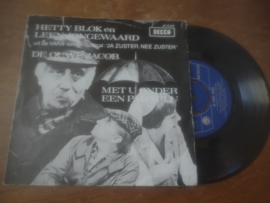 Hetty Blok en Leen Jongewaard met De ouwe Jacob 1967 Single nr S20222020