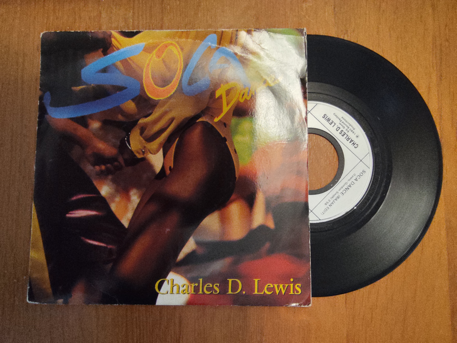 Charles D. Lewis met Soca dance 1990 Single nr S20256365