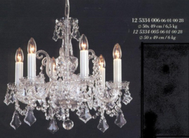 Boheems kristallen 5-lichts luchter nr 12 5334 005 0601