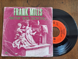 Frank Mills met Music box dancer 1974 Single nr S20232961