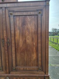 Mahonie kabinet messing beslag hollands omstreeks 1850  nr K202540