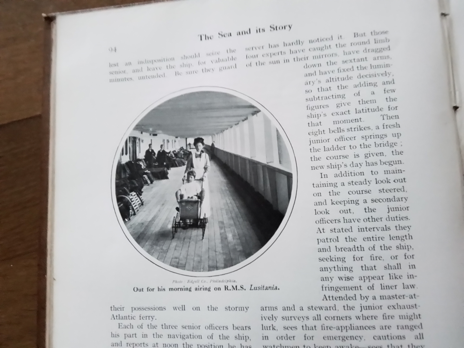 The sea and it's story. From viking ship to submarine.Cassell & Company 1910