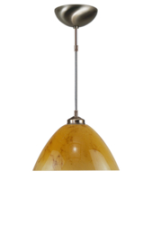 Katoensnoer pendel 150cm met calimero kap marmer 30cm nr 7Kr1-301.20