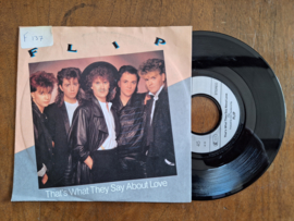 Flip met That's what they say about love 1986 Single nr S20233519