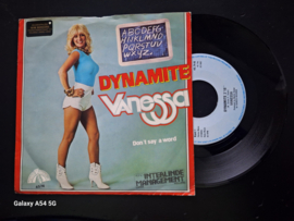 Vanessa met Dynamite 1982 Single nr S2021519