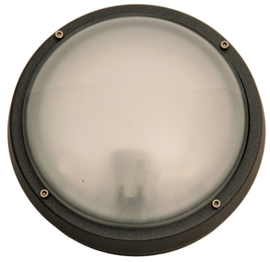 Buitenlamp serie Docks wand d26cm alu grafiet nr: 9000