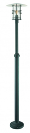 Buitenlamp staand h- 151/238cm gegalvaniseerd zwart Selva nr: 3695