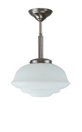 Pendel buis 13/25 h-50cm mat nikkel met glazen bol Urbanus 7CK-578.00
