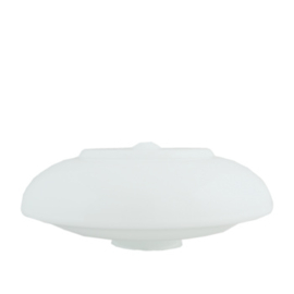 Glazen bol model Superbowl opaal wit d-42cm h-14cm gr-12,7cm nr 572.00