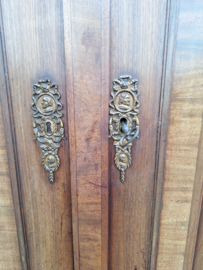 Mahonie kabinet messing beslag hollands omstreeks 1850  nr K202540