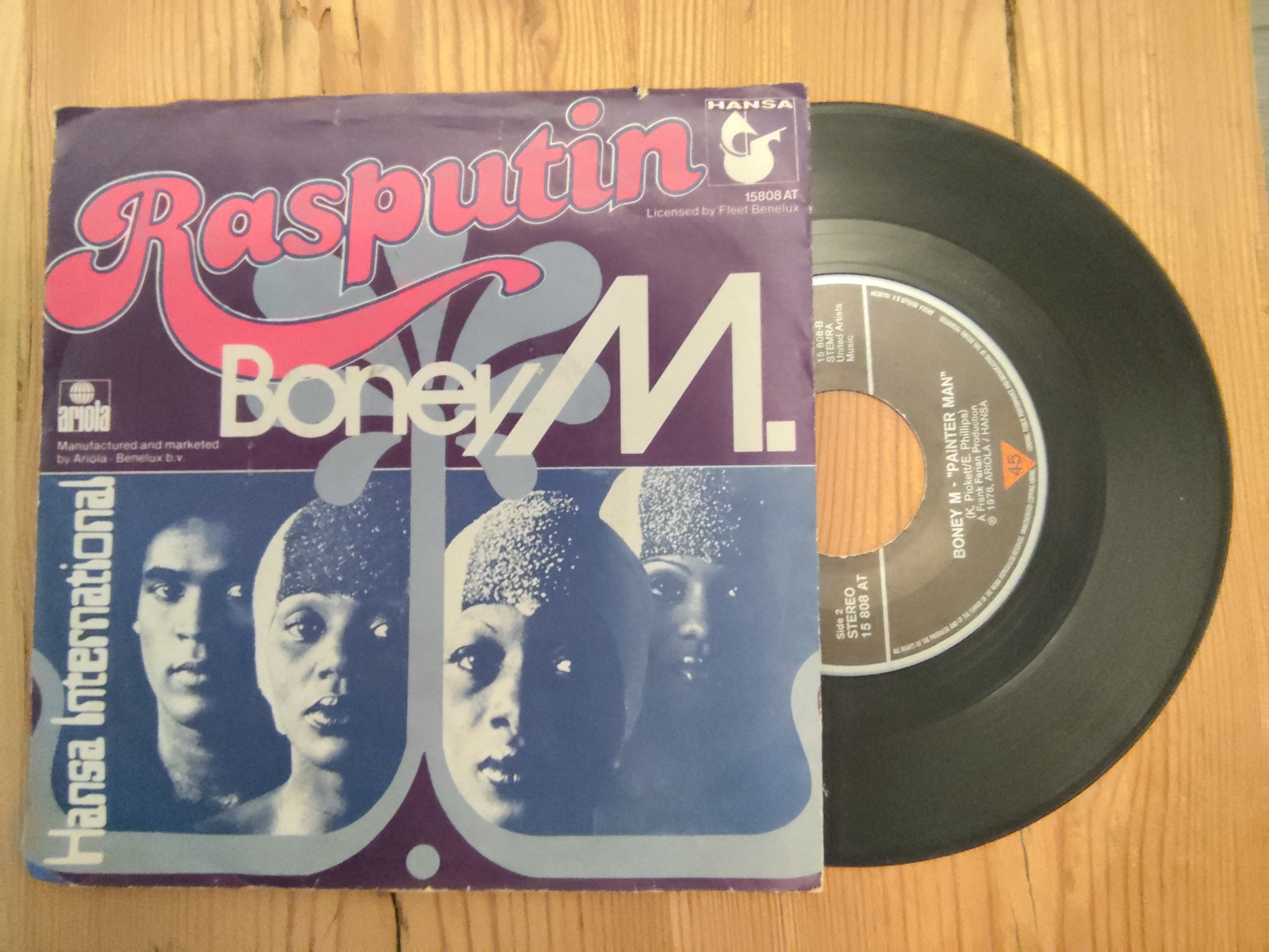 Boney M. met Raspoutin 1978 Single nr S20234235