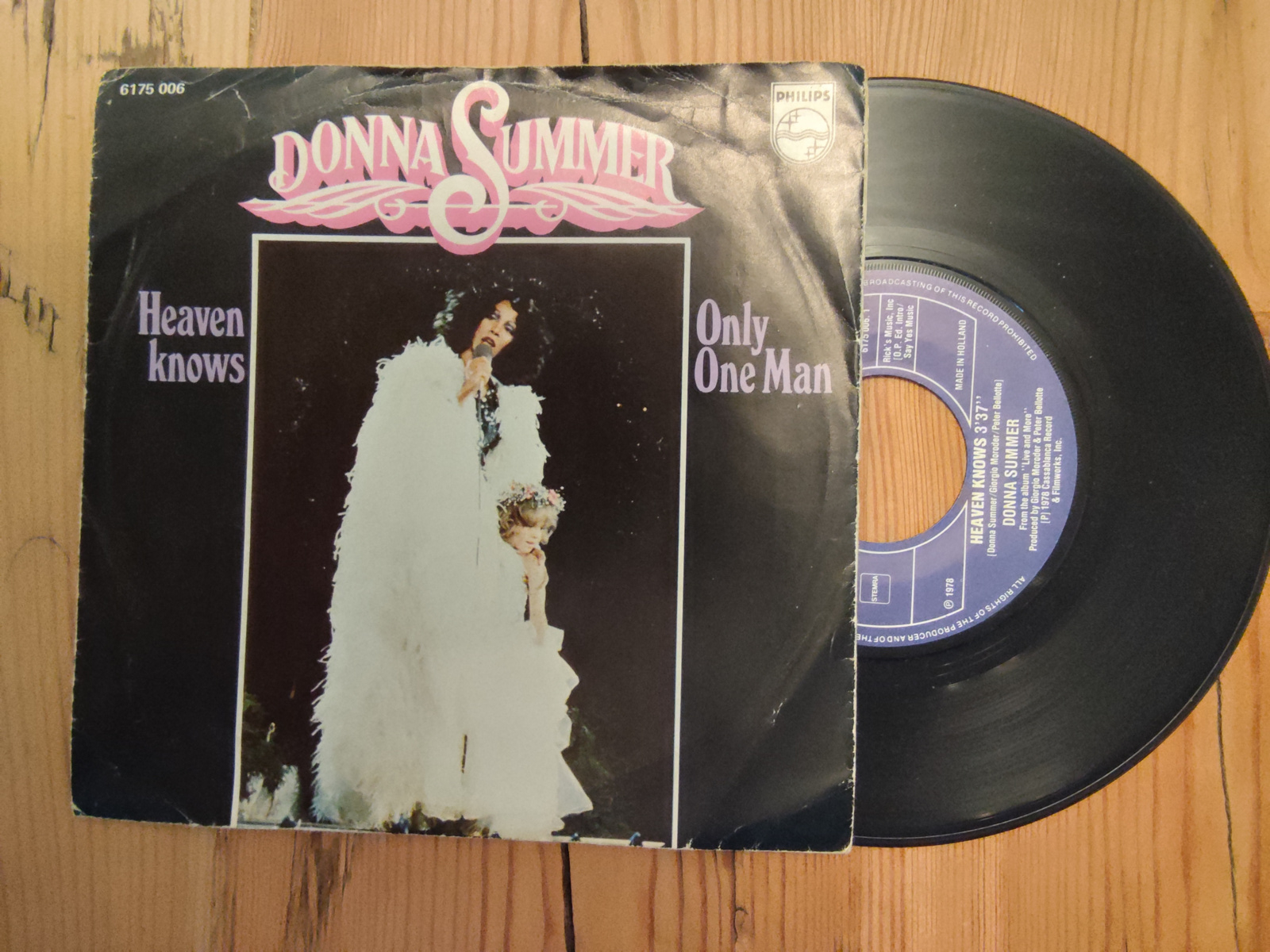 Donna Summer met Heaven knows 1978 Single nr S20256461
