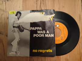 Jack Jersey met Pappa was a poor man 1974 Single nr S20221577