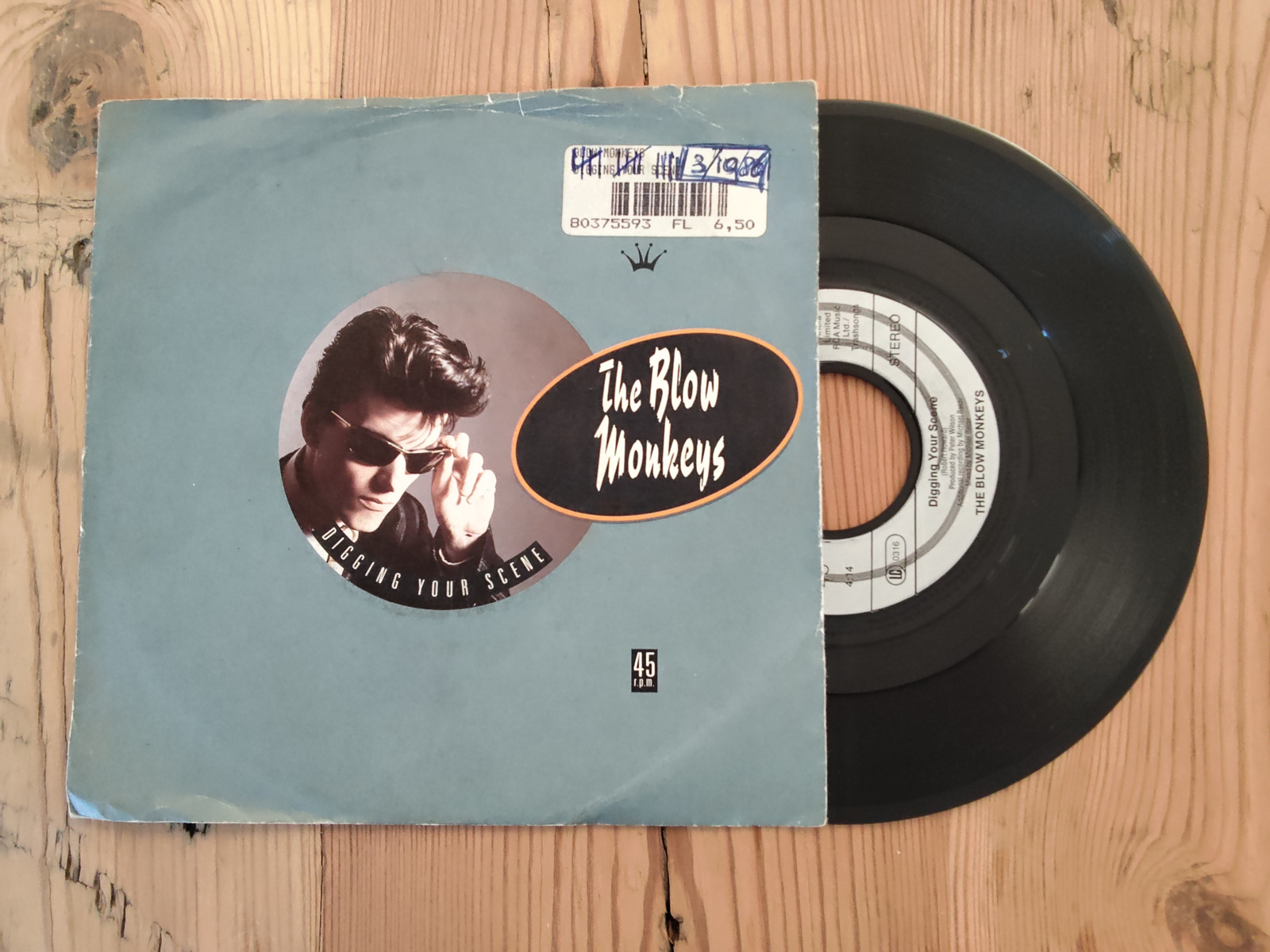 The Blow Monkeys met Dipping your scene 1986 Single nr S20256398