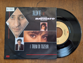 Alice & Battiato met I treni di tozeur 1984 Single nr S20233422