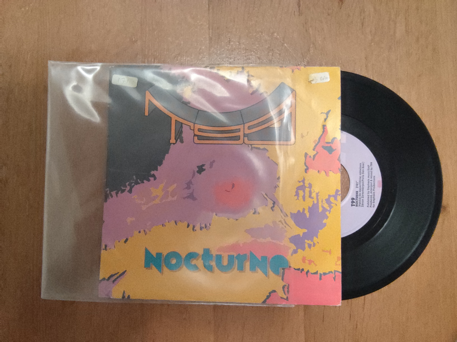 T99 met Nocturne 1991 Single nr S20256379
