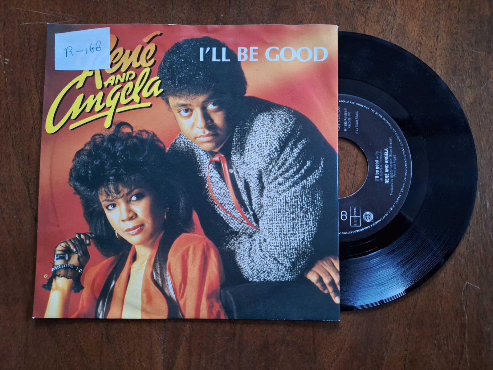 Rene and Angela met I'll be good 1985 Single nr S20234159