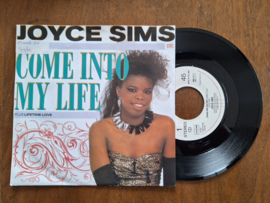 Joyce Sims met Come into my life 1987 Single nr S20233532
