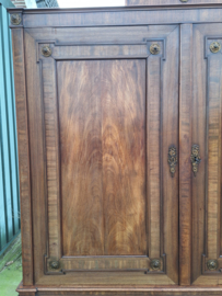 Mahonie kabinet messing beslag hollands omstreeks 1850  nr K202540
