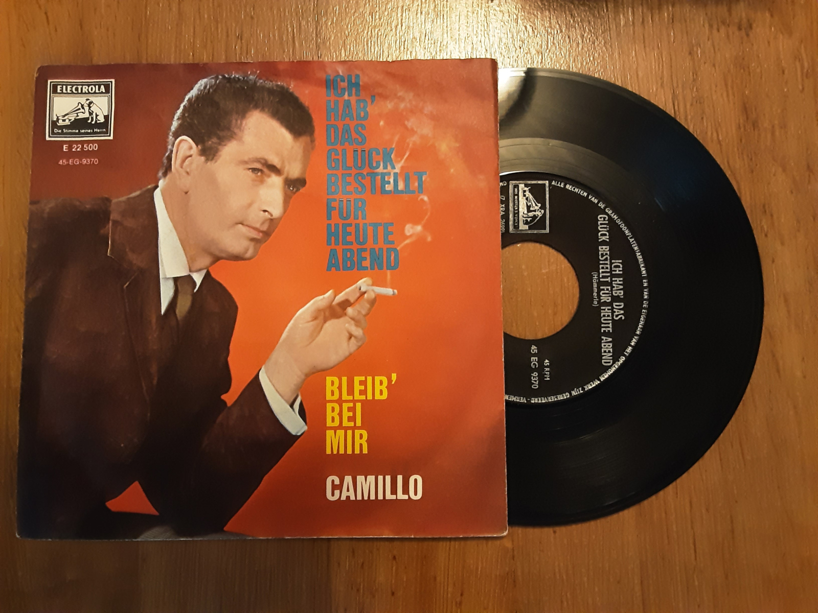 Carillon met Ich hab' das gluck bestellt fur heute abend 1963 Single nr S20234282