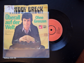 Freddy Breck met Uberall auf der welt 1972 Single nr S20221376