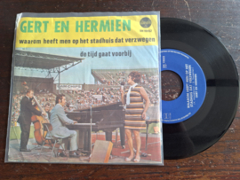 Gert en Hermien met Waarom heeft men op het stadhuis dat verzwegen 1969 Single nr S2021557