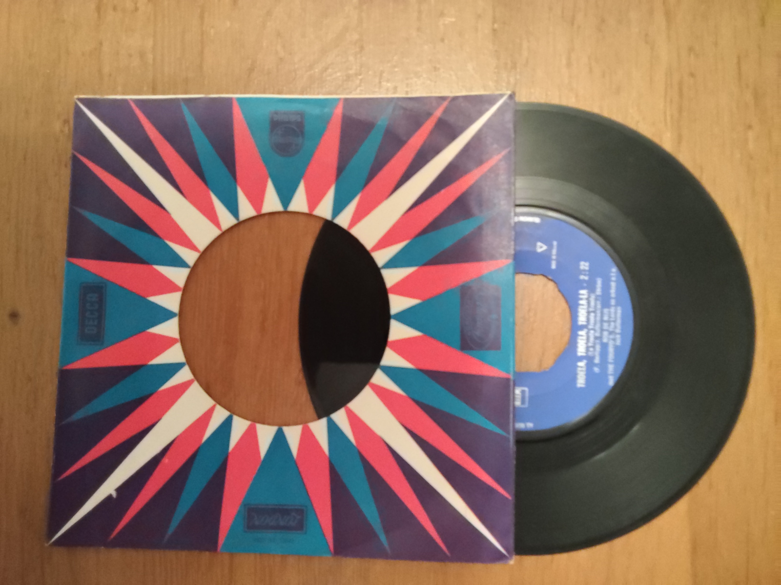 Rob de Nijs met Troela, Troela, troelala 1964 Single nr S20256329