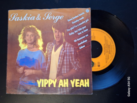 Saskia & Serge met Yippy Ah Yeah 1986 Single nr S20233528