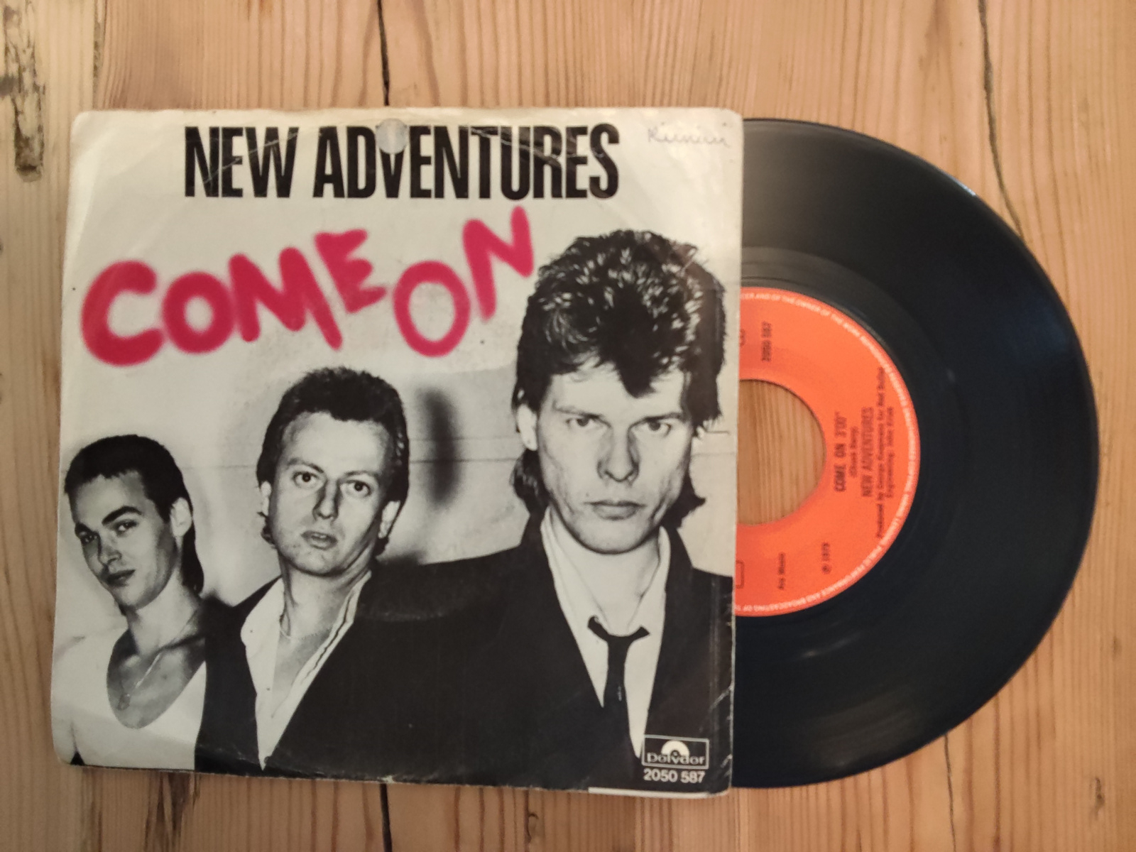 New adventures met Come on 1979 Single nr S20256469