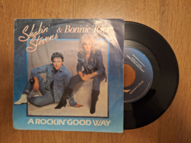 Shakin' Stevens & Bonnie Tyler met A rockin' good way 1983 Single nr S20233385