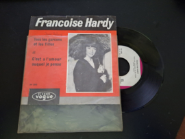 Francoise Hardy met Tous les garcons et les filles 1964 Single nr S20221592