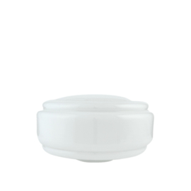 glazen bol model Dallas opaal wit d-30cm h-16cm gr-11cm nr 493.00