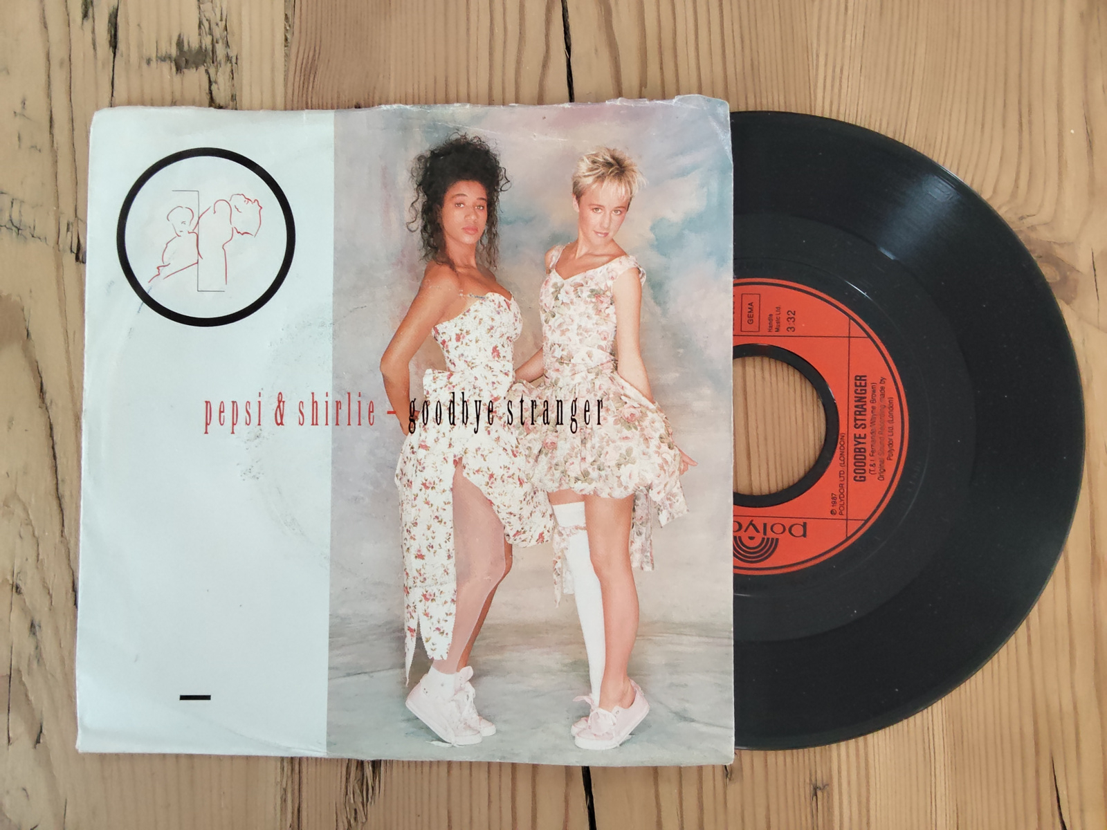 Pepsi & Shirley met Goodbye stranger 1987 Single nr S20256470