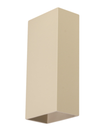 Wandlamp serie David zand - creme kleur met 2x GU10 fitting h24,3cm nr 05-WL1330-43