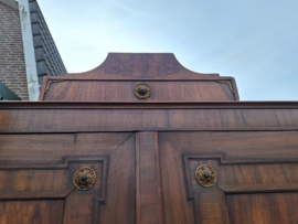 Mahonie kabinet messing beslag hollands omstreeks 1850  nr K202540