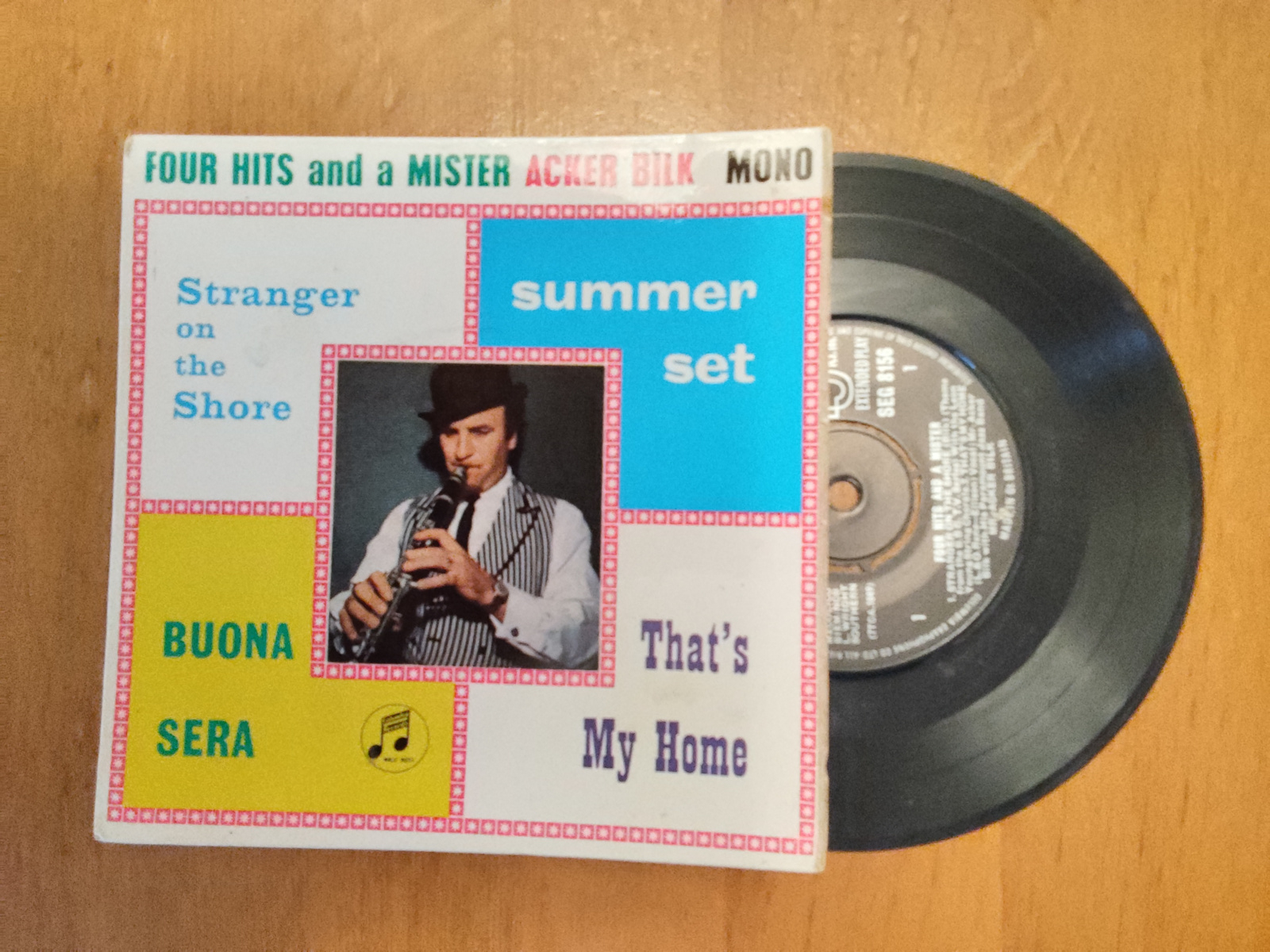 Acker Bilk met Four hits and a mister 1963 Single nr S20256346