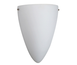 Wandlamp druppel L. met ophanging mat opaal kap nr 2294.07 + h294.39