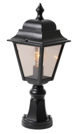 Buitenlamp sokkel serie Quadrana II zwart nr: FL112