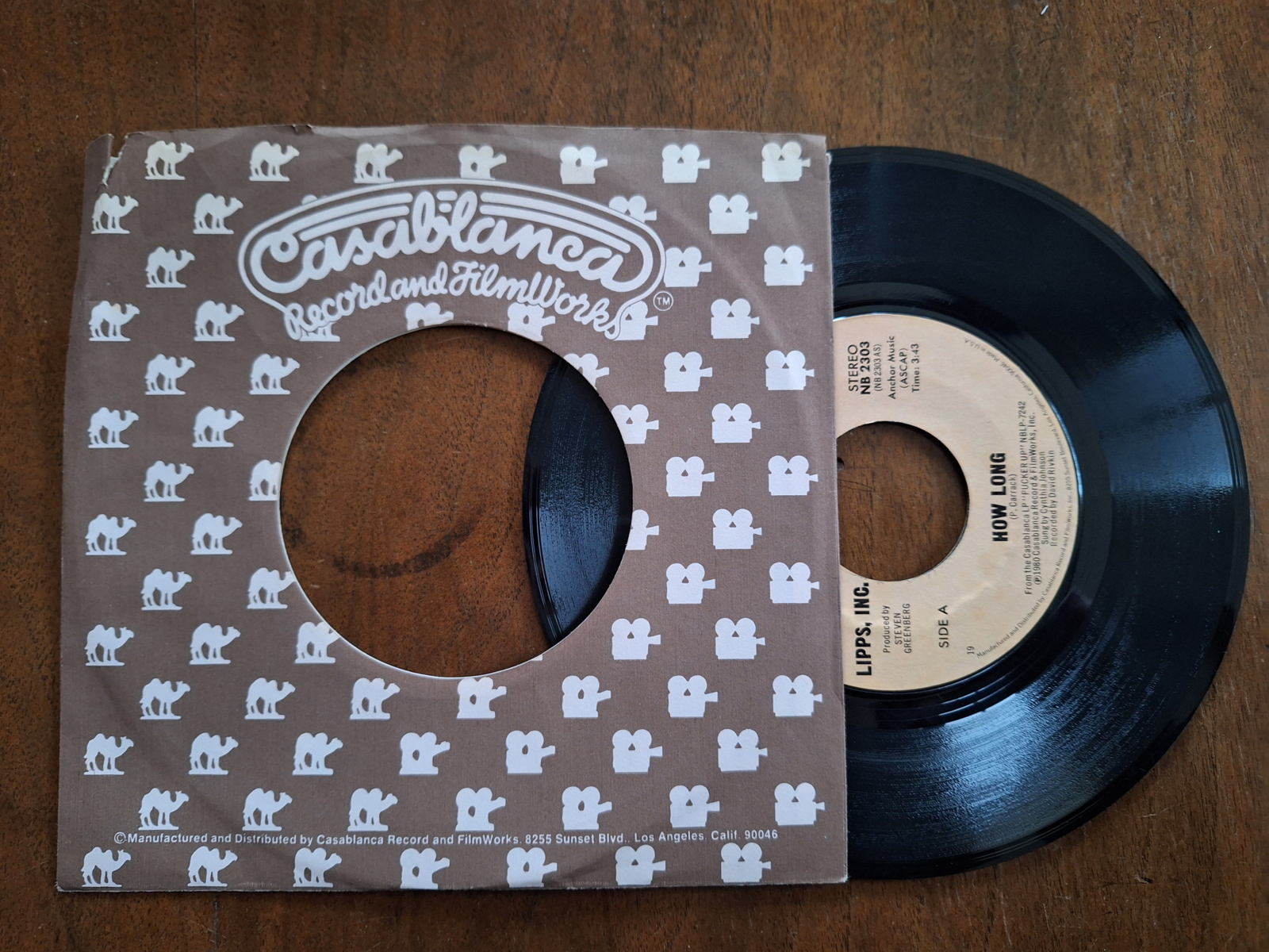 Lipps, Inc. met How long 1980 Single nr S20234092