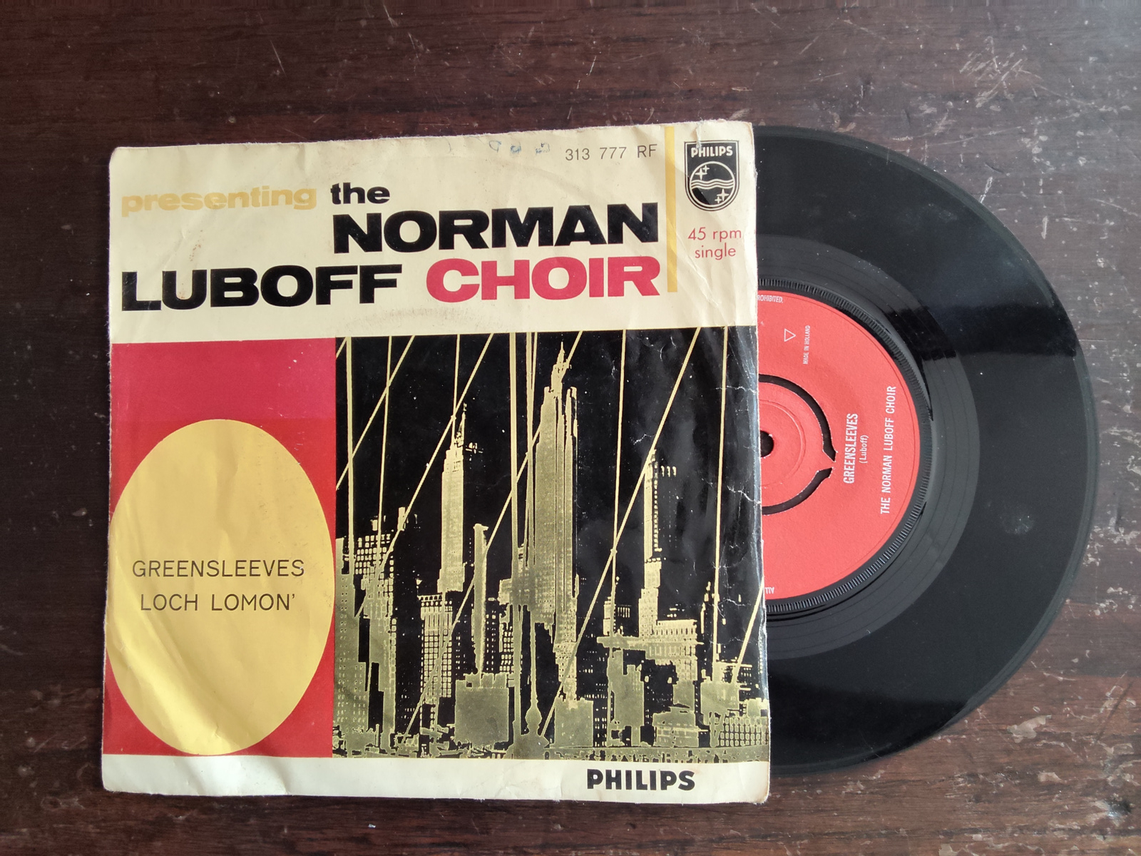 The Norman Luboff Choir met Greensleeves 1967 Single nr S20256643