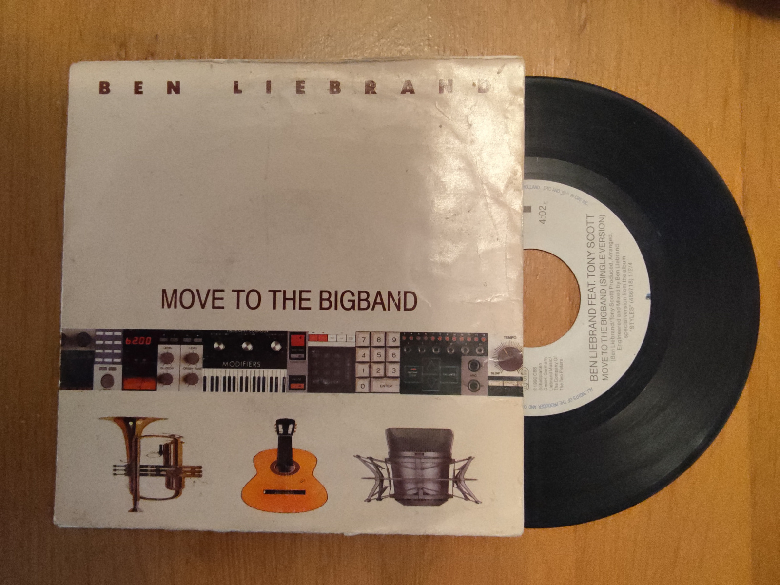 Ben Liebrand Ft. Tony Scott met Move to the bigband 1990 Single nr S20256364