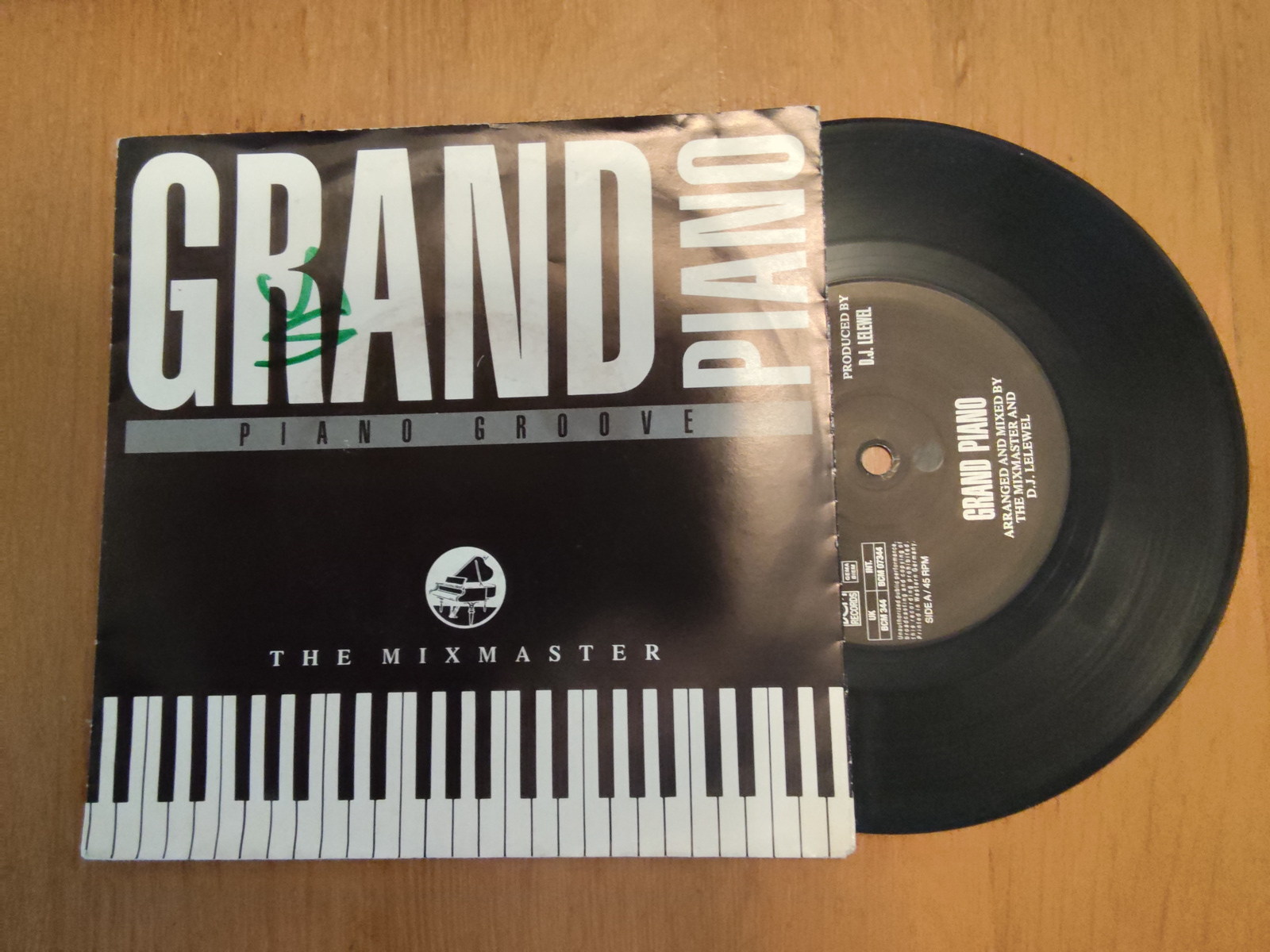 The Mixmaster met Grand piano 1989 Single nr S20256366