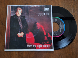 Joe Cocker met When the night comes 1989 Single nr S20233822