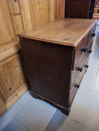 Antiek eiken ladenkast Engels 1860-1880 4 laden nr K20248