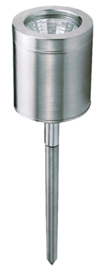 Buitenspot prik GU-10 RVS h 15cm nr 38172