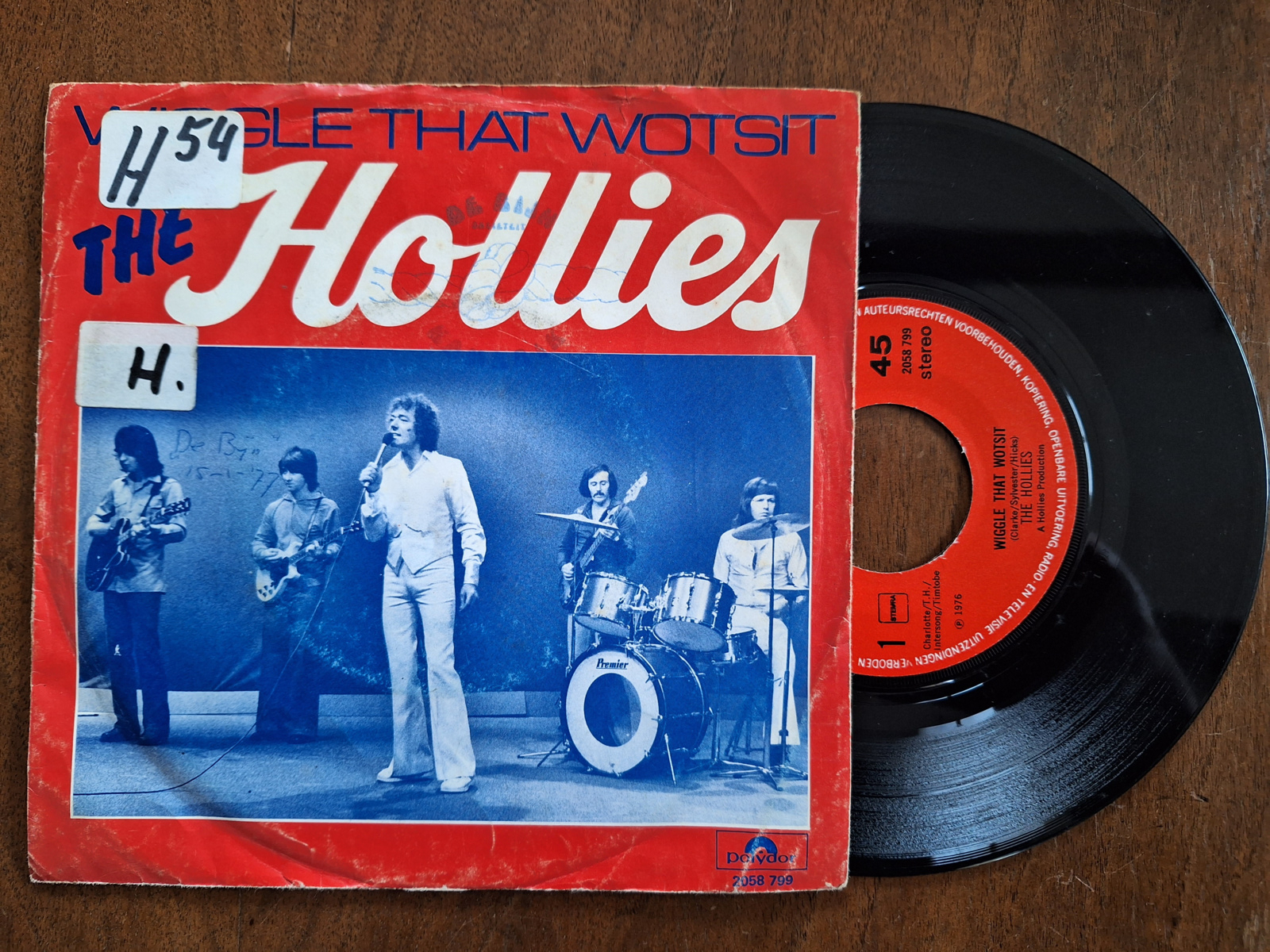 The Hollies met Wiggle that wotsit 1976 Single nr S20233302