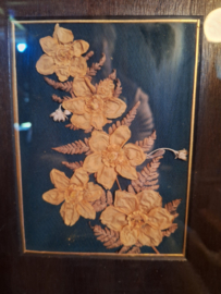 S54 Droogbloemen ingelijst omstreeks 1920-1940