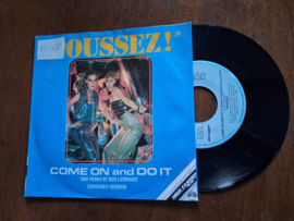 Poussez! met Come on and do it (remix censured vers.) 1985 Single nr S20234043