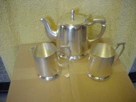 EPNS 53 - Verzilverde thee/koffie set